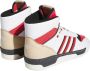 Adidas Leren Sneakers met Unieke Inzetstukken White Dames - Thumbnail 4