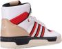 Adidas Rivalry High Sneakers Cloud White Glory Red Core Black Rood Heren - Thumbnail 3