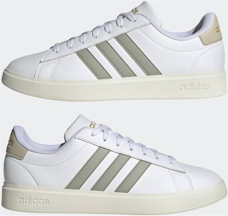 Adidas Grand Court 2.0 Sneakers voor Heren Wit Heren