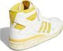 Adidas Cloud White en Hazy Yellow Leren Sneakers White Heren - Thumbnail 4