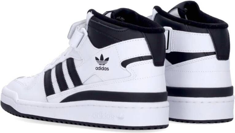 Adidas Forum Mid Basketbalschoenen Wit Heren