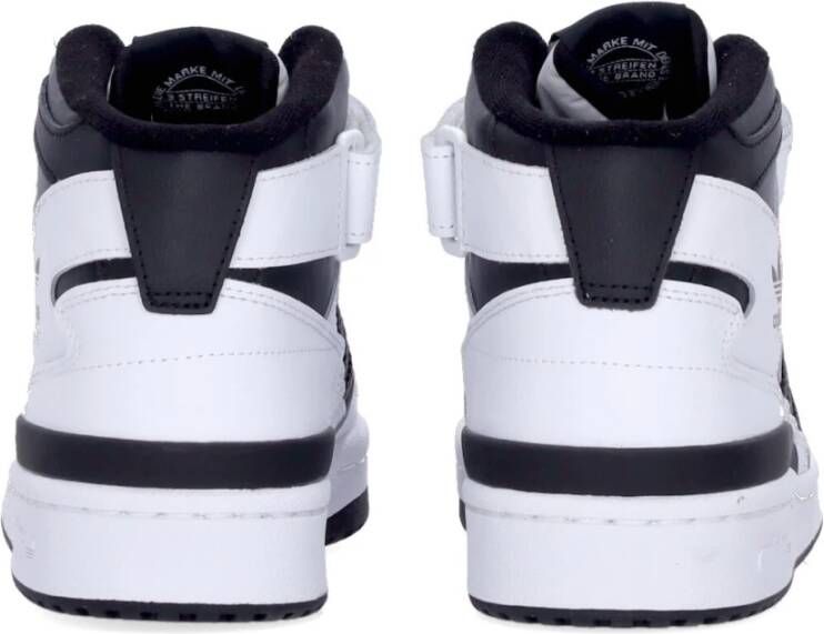 Adidas Forum Mid Basketbalschoenen Wit Heren