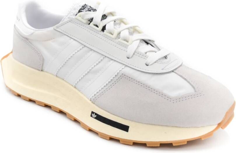 Adidas Leren en stoffen herensneakers Wit Heren