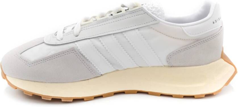 Adidas Leren en stoffen herensneakers Wit Heren