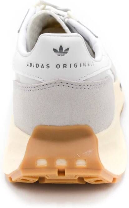 Adidas Leren en stoffen herensneakers Wit Heren