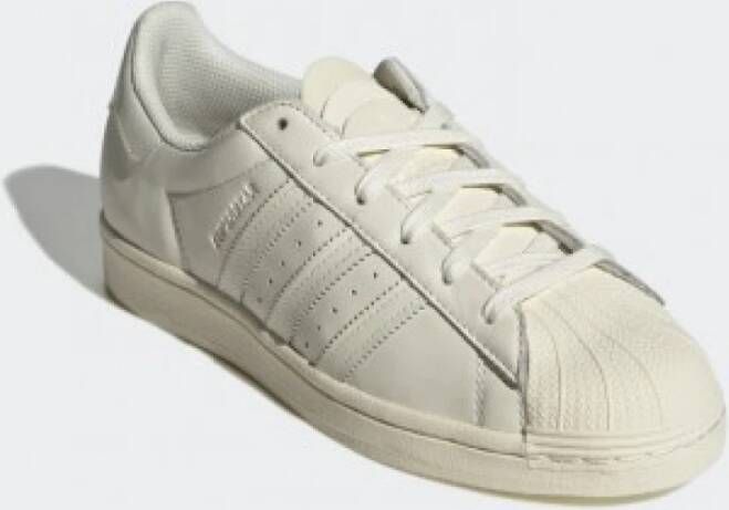 Adidas Sportschoenen Leer Stof Rubber Stijl-ID: H03916 Wit Heren