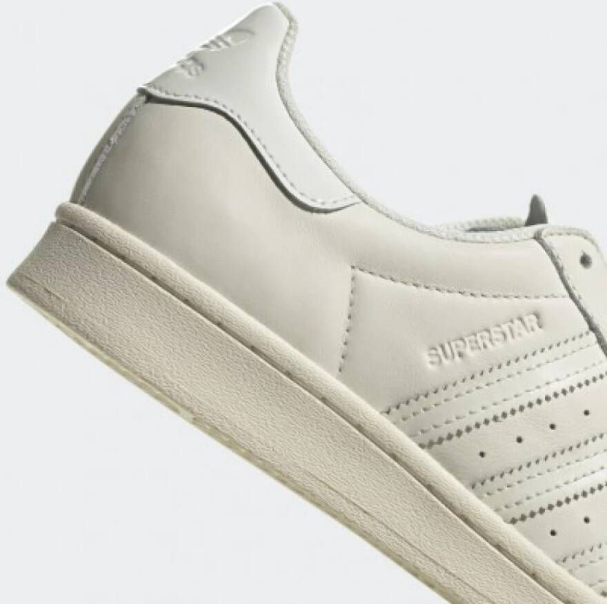 Adidas Sportschoenen Leer Stof Rubber Stijl-ID: H03916 Wit Heren