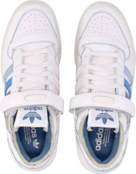 Adidas Lage Cloud Whe Veranderd Blauw Puls Blauw Sneakers Wit Heren