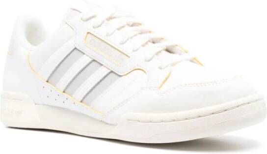 Adidas Witte Continental 80 Low-Top Sneakers Wit Heren