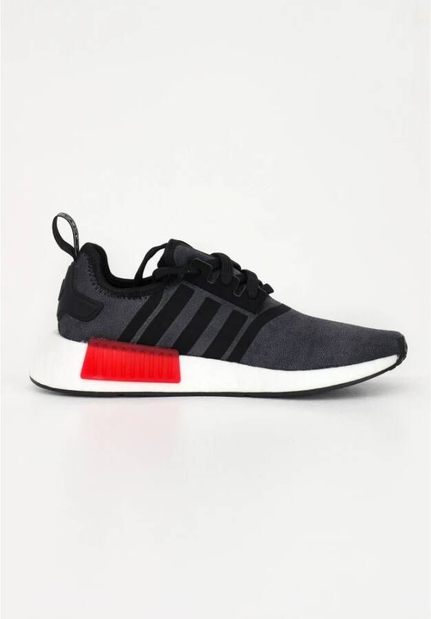 Adidas Dames Nmd_R1 Gebreide Sneakers Zwart Dames