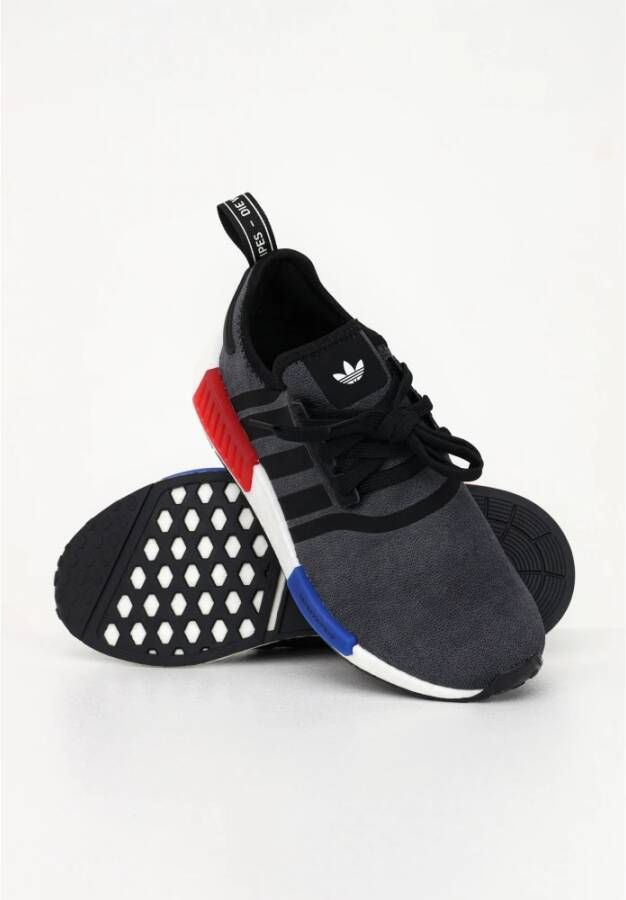 Adidas Dames Nmd_R1 Gebreide Sneakers Zwart Dames