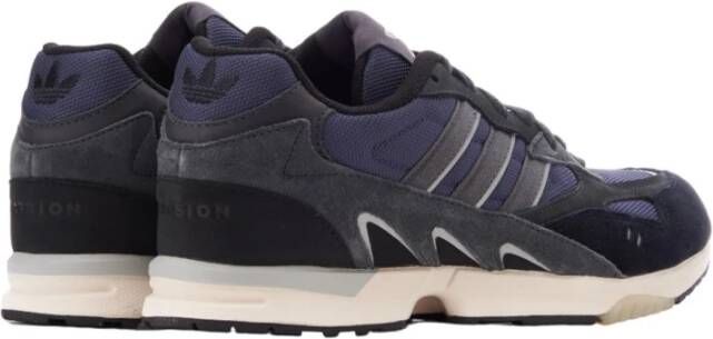Adidas Hp6546 Leren Sneakers voor Heren Zwart Heren