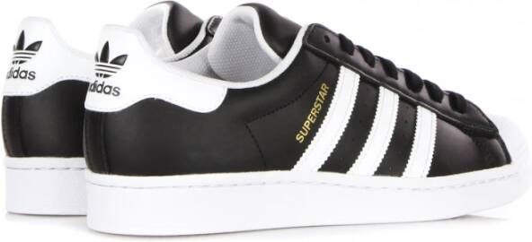 Adidas Superstar Lage Sneaker voor Heren Zwart Heren Schoenen