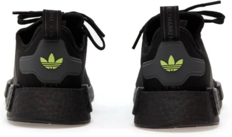Adidas Nylon Sneakers voor Heren Gy7367 NMD R1 Zwart Heren