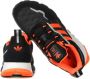Adidas Originals ZX 1K Boost Schoenen Core Black Solar Orange Silver Metallic Dames - Thumbnail 15