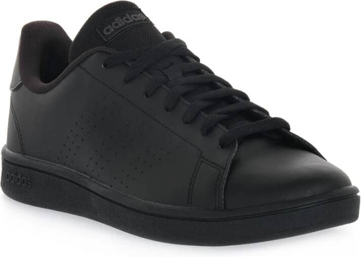 Adidas Lage Top Gewatteerde Sneakers Zwart Heren