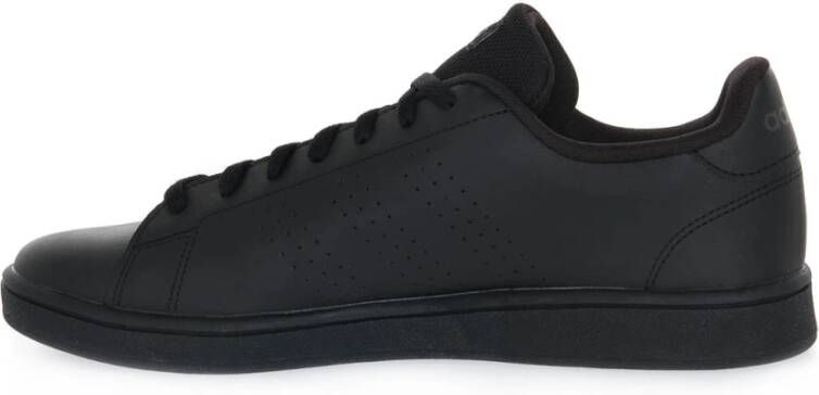 Adidas Lage Top Gewatteerde Sneakers Zwart Heren