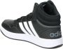 Adidas SPORTSWEAR Hoops 3.0 Mid Sneakers Core Black Ftwr White Grey Six - Thumbnail 15