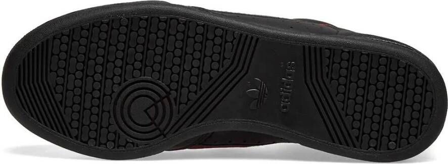 Adidas Continental 80 Men Lage sneakers Leren Sneaker Heren Zwart