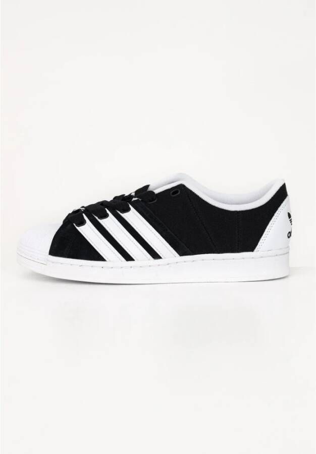 Adidas Zwarte Sneakers Zwart Heren