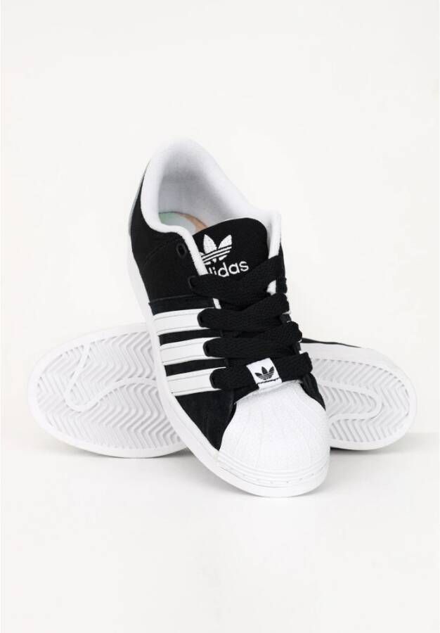 Adidas Zwarte Sneakers Zwart Heren