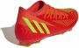 Adidas Predator Edge.3 Firm Ground Voetbalschoenen Solar Red Team Solar Green Core Black - Thumbnail 9