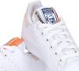 Adidas Originals Stan Smith sneakers wit lichtoranje lichtblauw - Thumbnail 6