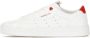 Adidas Stijlvolle lage schoen in Cloud White Scarlet Zwart White Dames - Thumbnail 3
