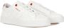 Adidas Stijlvolle lage schoen in Cloud White Scarlet Zwart White Dames - Thumbnail 6
