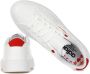 Adidas Stijlvolle lage schoen in Cloud White Scarlet Zwart White Dames - Thumbnail 11