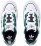 Adidas Streetwear Lage Sneaker Cloud White Green White Heren - Thumbnail 6