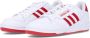 Adidas Originals Continental 80 Stripes Schoenen Cloud White Collegiate Red Grey Three Heren - Thumbnail 6