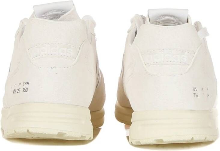 Adidas Suède Lage Sneakers met Rubberen Zool White Heren