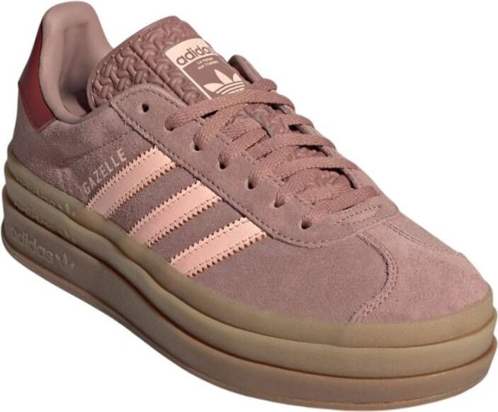Adidas Suède sneakers met opvallende zool Brown Dames