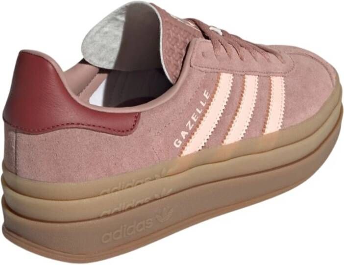 Adidas Suède sneakers met opvallende zool Brown Dames