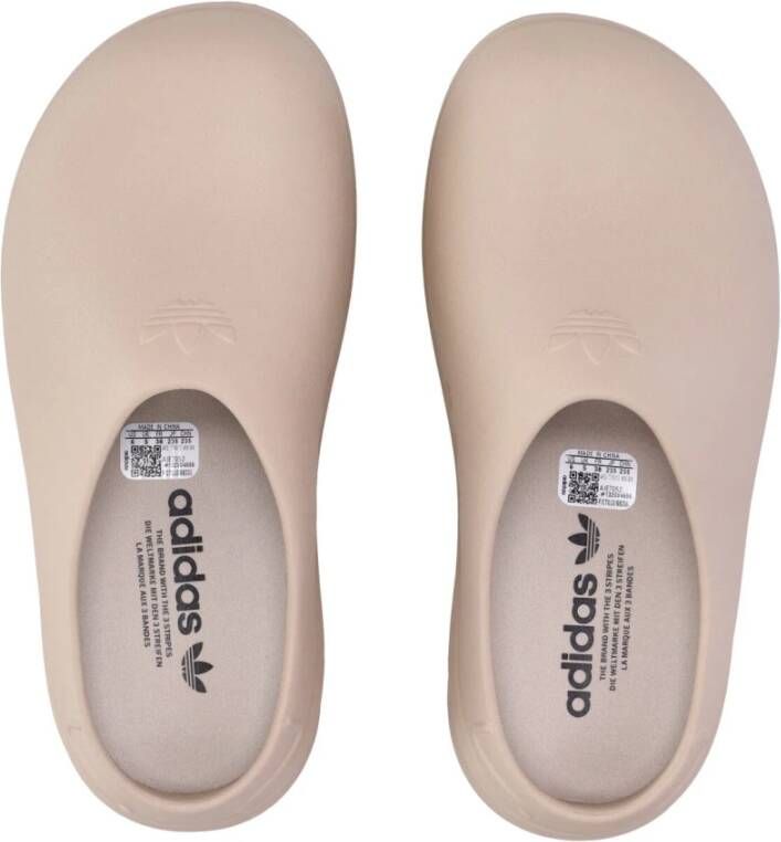 Adidas Taupe Women Mule Wonder Slip-On Schoenen Beige Dames