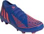 Adidas Predator Edge.2 Firm Ground Voetbalschoenen Hi Res Blue Turbo Hi Res Blue Dames - Thumbnail 8
