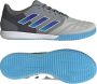 Adidas Top Sala Competition Zaalvoetbalschoenen (IN) Grijs Blauw Wit - Thumbnail 4