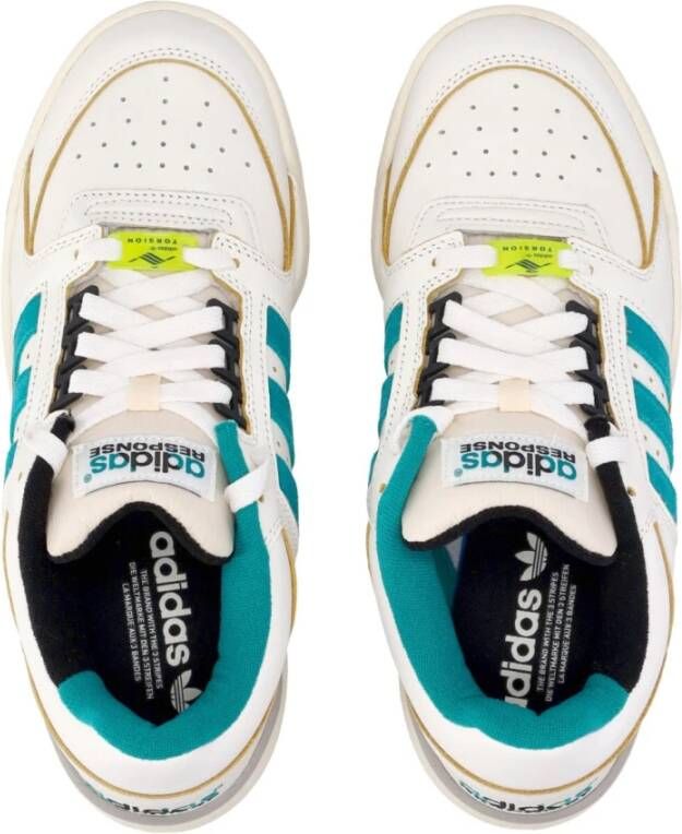 Adidas Torsion Tennis Lage Sneaker Groen Wit Multicolor Heren