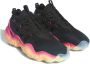 Adidas Trae Young 3 Basketbalschoenen Black Heren - Thumbnail 4