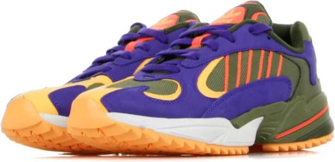Adidas Trail Lage Schoen in Raw Khaki Rood Multicolor Heren