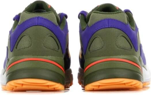 Adidas Trail Lage Schoen in Raw Khaki Rood Multicolor Heren