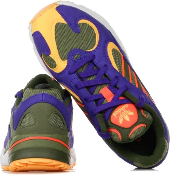 Adidas Trail Lage Schoen in Raw Khaki Rood Multicolor Heren