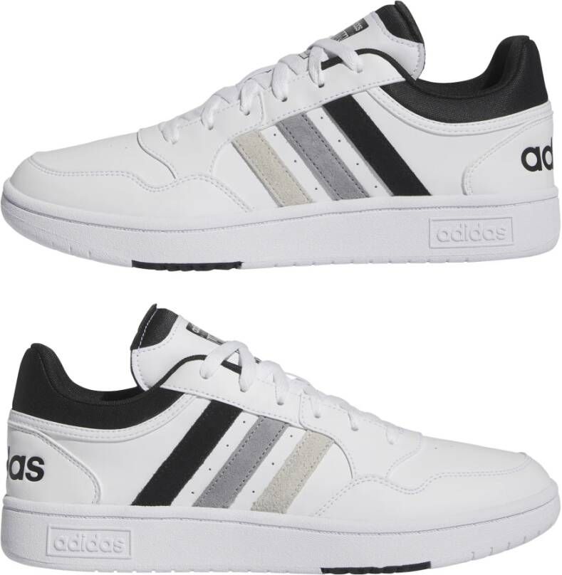 Adidas Trainers Hoops 3.0 Low Classic Vintage Wit Heren