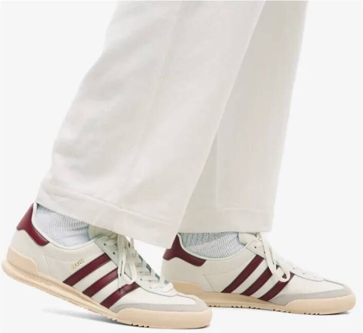 Adidas Vintage Leren Sneakers White Heren