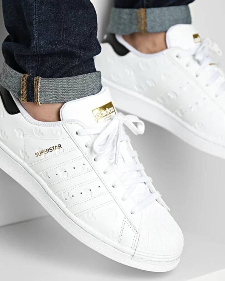 Adidas Witte Damessneakers Lage Top