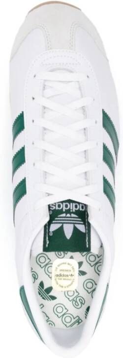 Adidas Witte Japan Sneakers met Groene Details
