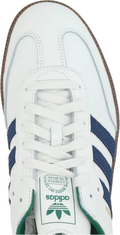 Adidas Witte lage leren sneakers White Heren