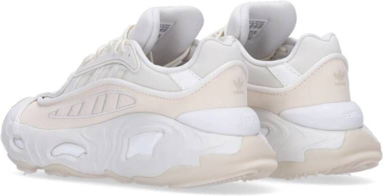 Adidas Witte Lage Veterschoen voor Vrouwen White Dames