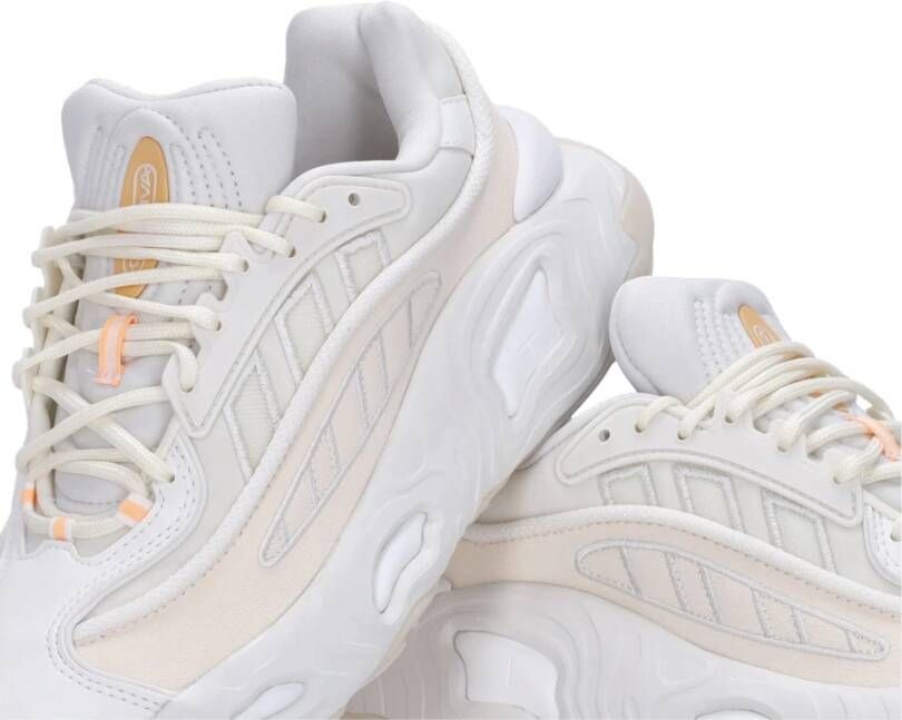 Adidas Witte Lage Veterschoen voor Vrouwen White Dames